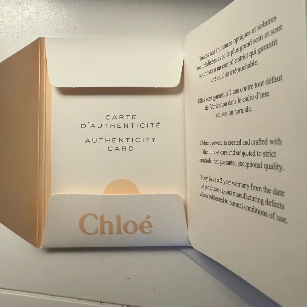 Authentic Chloe Sunglasses - Picture 7 of 8